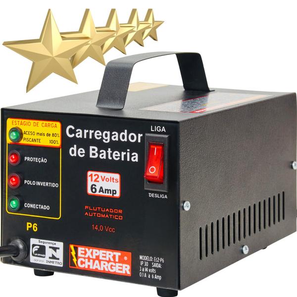 Imagem de Carregador Baterias Automotivo 12v Até 150 Amperes + Voltímetro - 2 anos de garantia