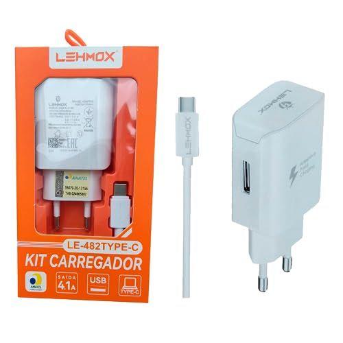 Imagem de Carregador Compativel Com Samsung Turbo Tipo C A73 S22 A52 M52 A22 (Branco)