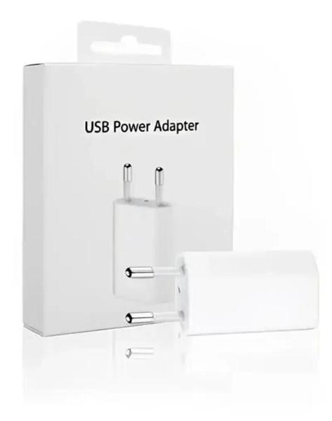 Imagem de Carregador Completo  5W USB e cabo lightning 1m Compativel com Iphone-6-6s-7-8-Plus-11-12-XS-Max-X-XR-5S