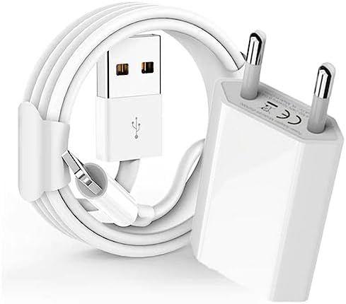 Carregador Completo compativel iPhone/iPad 12W Cabo lightning X XR XS 11 12 13 14 15 Pro Max - Lenox Imagem de Carregador Completo compativel iPhone/iPad 12W Cabo lightning X XR XS 11 12 13 14 15 Pro Max