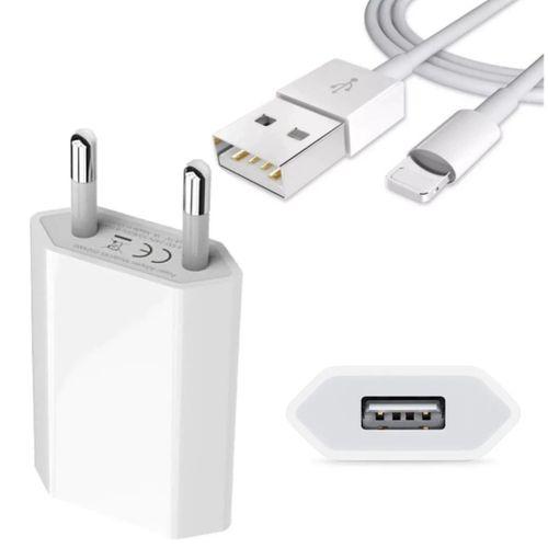 Carregador Completo compativel iPhone/iPad 12W Cabo lightning X XR XS 11 12 13 14 15 Pro Max - Lenox Imagem de Carregador Completo compativel iPhone/iPad 12W Cabo lightning X XR XS 11 12 13 14 15 Pro Max