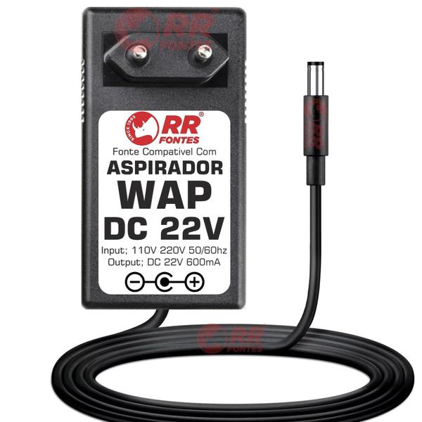 Imagem de Carregador DC 22v Para Aspirador Wap Vertical Ultra Mob