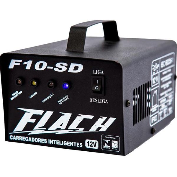 Imagem de Carregador de bateria 10a/12v f10sd flach