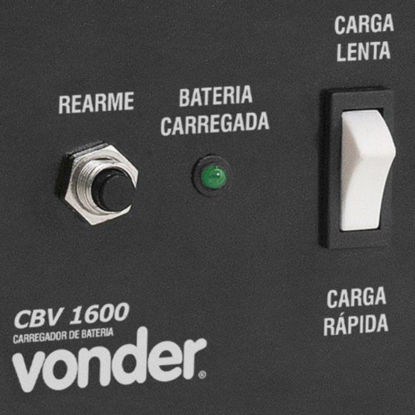 Imagem de Carregador de Bateria 12V CBV 1600 Vonder 220v