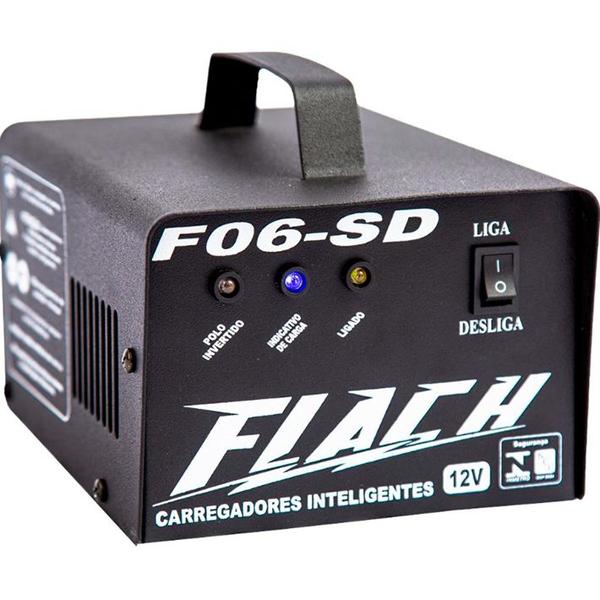 Imagem de Carregador de bateria 6a/12v f06sd flach