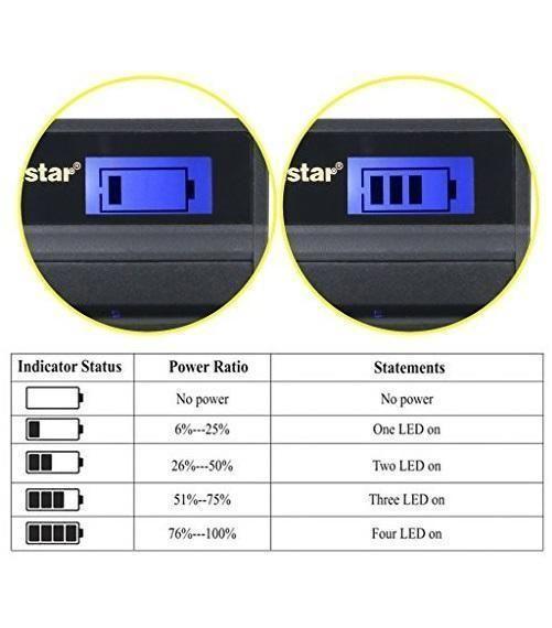 Carregador De Bateria Digital Para Canon Lpe5 Kastar Cb-Lpe5 Imagem de Carregador De Bateria Digital Para Canon Lpe5 Kastar Cb-Lpe5