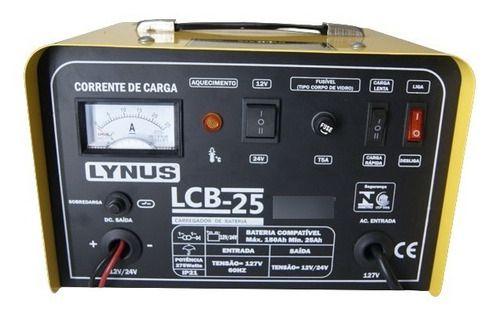 Imagem de Carregador de Bateria LCB 25 Profisisonal Lynus 