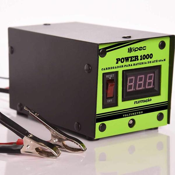 Imagem de Carregador de Bateria Power 1000 14V 2A Bivolt - IPEC A2345