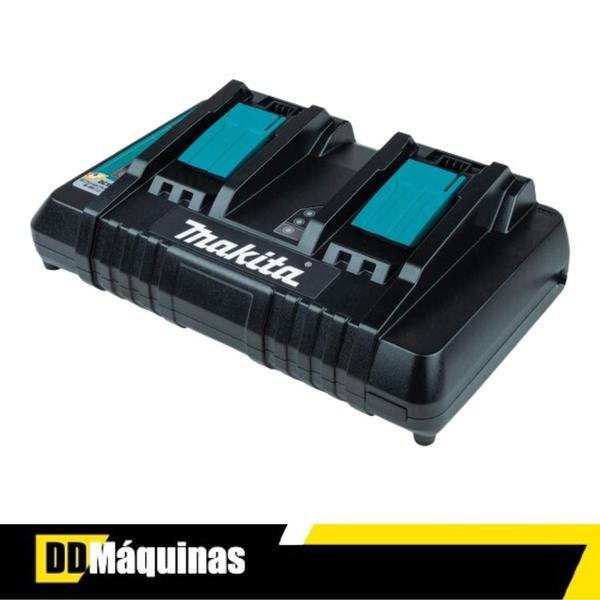 Imagem de Carregador De Baterias 18v Duplo Dc18rd - Makita 110v