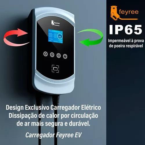 Imagem de Carregador De Carro Elétrico 7.6 Kw 110/220v Portatil Tipo 2