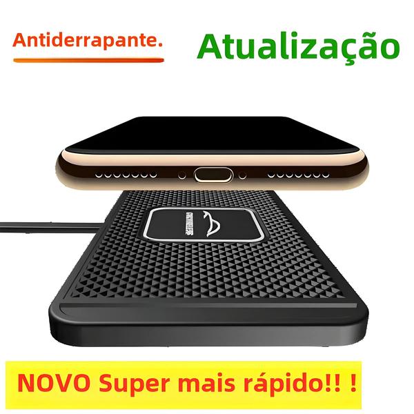 Imagem de Carregador De Carro Sem Fio iPhone Samsung Almofada De Carregamento Rápido Para iPhone 14 13 12 pro