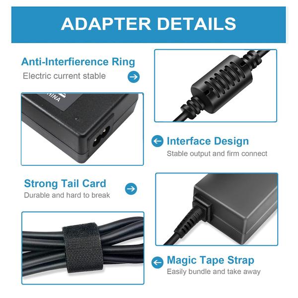 Imagem de Carregador de laptop com adaptador AC 90W 19,5V 4,7A para Sony Vaio PCG-3J1L