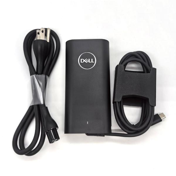 Imagem de Carregador de laptop Dell 100W USB C tipo C GAN AC Adaptador AC preto