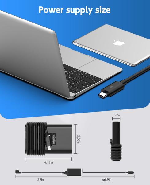 Imagem de Carregador de laptop LJO-EEIH 65W USB C para Dell Latitude 5530