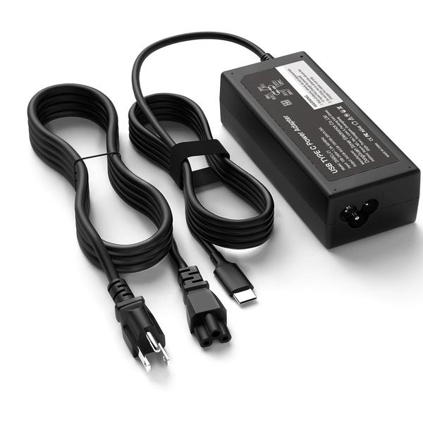 Imagem de Carregador de laptop Nivjuky 65W USB C Fast Power Adaptador para Dell