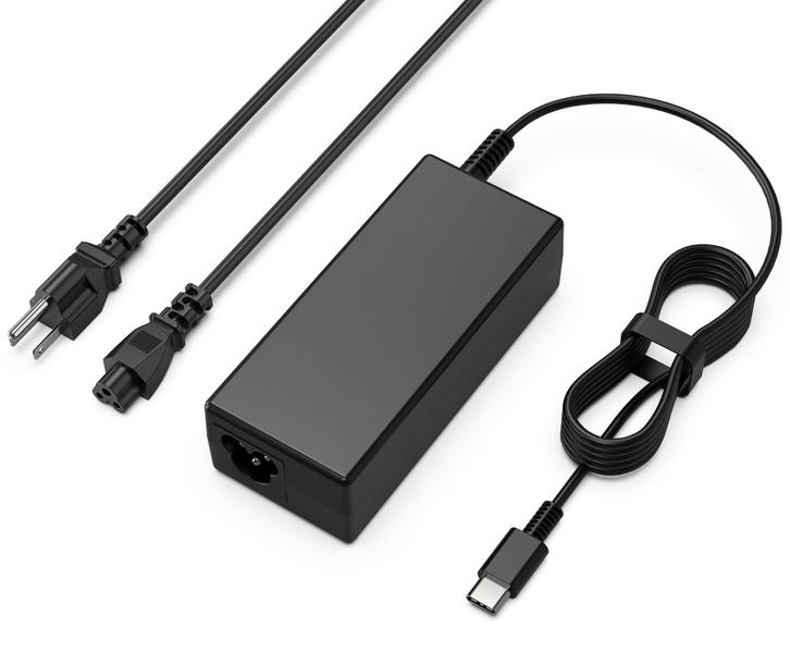 Imagem de Carregador de laptop QIOUZW 65W 45W USB C para HP, Lenovo, Dell