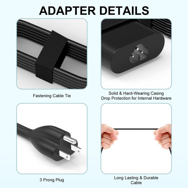 Imagem de Carregador de laptop VVOX347 65W USB C tipo C para Dell/Lenovo/HP