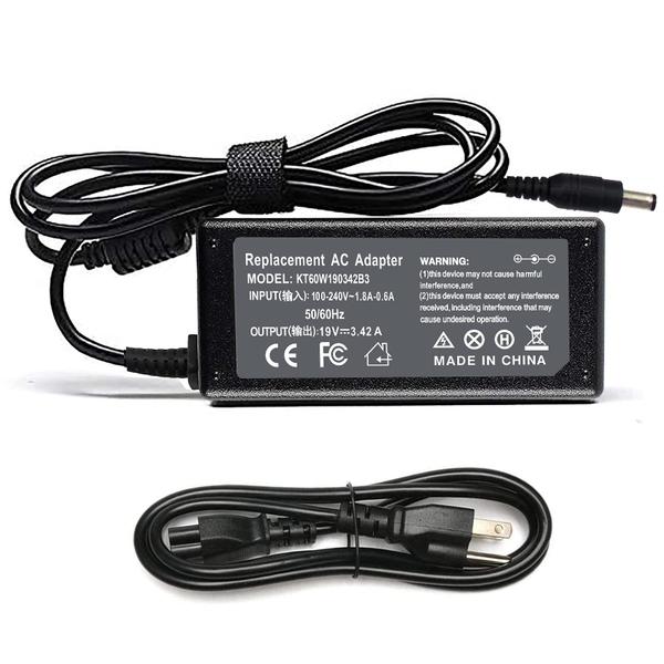 Imagem de Carregador de laptop ZAYAUPVL 65W 19V 3.42A para Toshiba Satellite