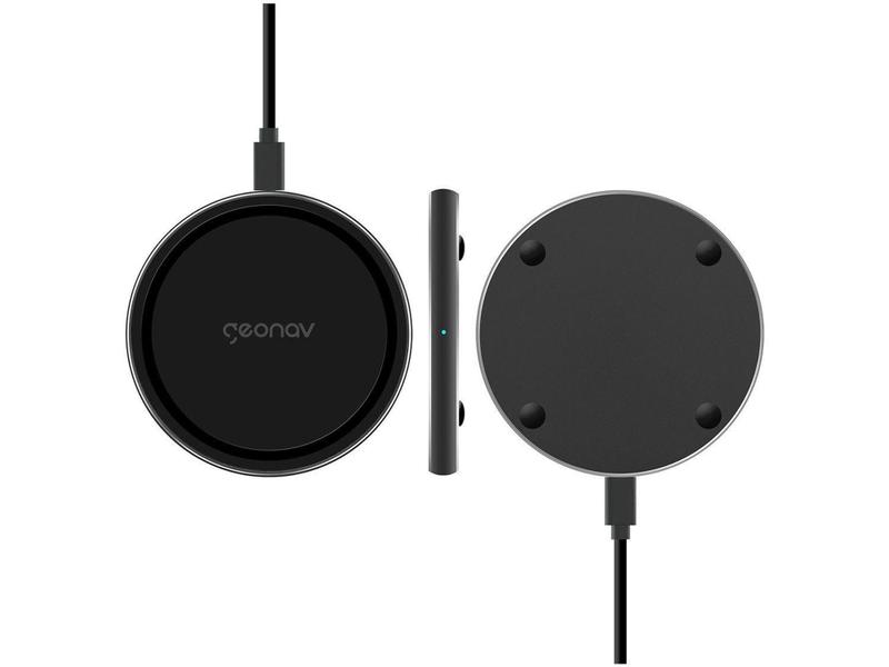 Imagem de Carregador de Mesa por Indução Geonav QI10WG - QI10WG 1 Entrada USB