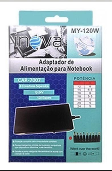 Imagem de Carregador de notebook universal bivolt