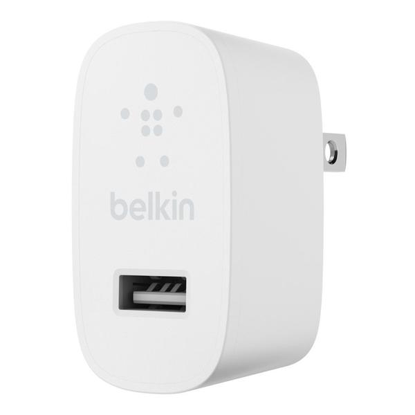 Imagem de Carregador de Parede Belkin 12W 1P USB-A Ac Branco - WCA002DQWH