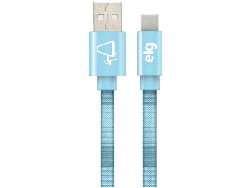 Imagem de Carregador de Parede Carga Rápida Universal - Entrada USB com Cabo USB-C 1m Elg KTC10WLBE