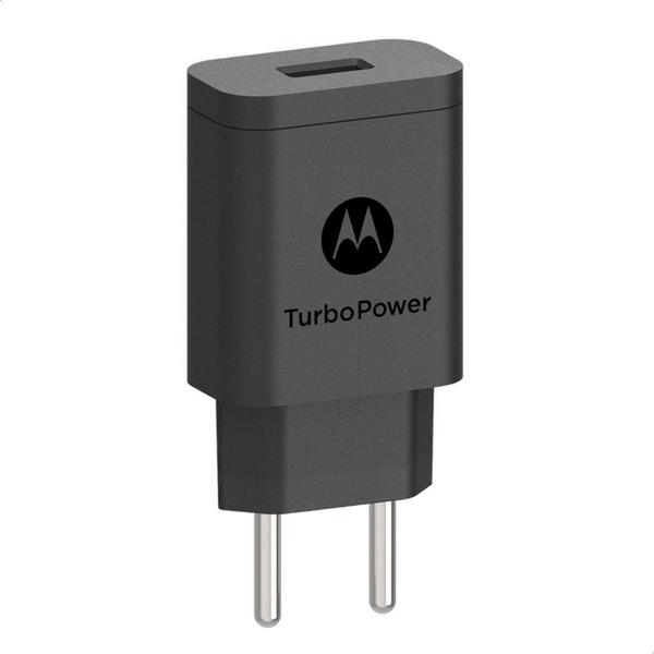 Imagem de Carregador De Parede Motorola Turbo Power 18w Cabo Usb-C - Moto E5 Plus, G4 Plus, G5 Plus, G6 Play, E6s, E6i, E7 Plus, G4 Play, G5, G8 Power Lite