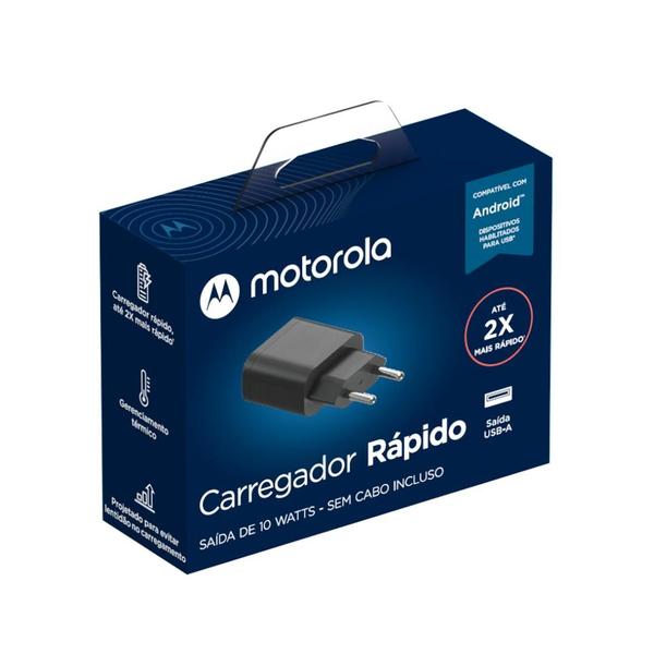 Imagem de Carregador De Parede Original Motorola Rápido 10w Sem Cabo -  Moto G41, Edge 30 Neo, Edge 30 Fusion, Edge 30 Pro e Edge 30 Ultra, G23, G53, G73