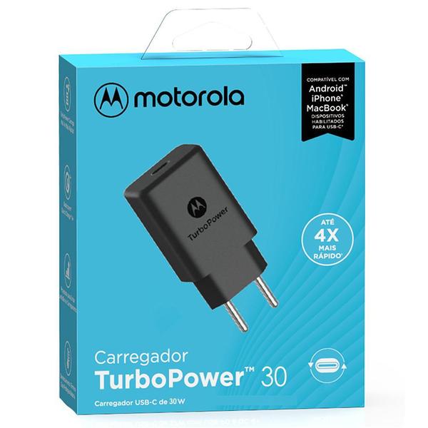 Imagem de Carregador De Parede Original Motorola Turbo Power 30w, Sem Cabo - Moto G41,  Edge 30 Neo, Edge 30 Fusion, Edge 30 Pro e Edge 30 Ultra, G23,  G73