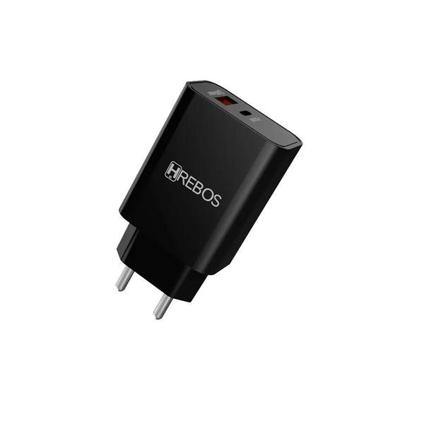 Imagem de Carregador De Parede Tomada Turbo 20W (USB + USB-C)