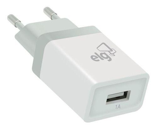 Imagem de Carregador De Parede Universal 1 Usb 1a Bivolt Elg Wc1a