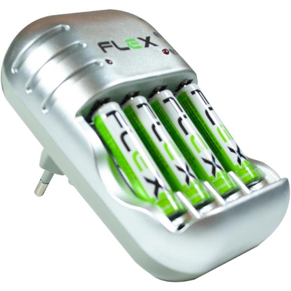 Imagem de Carregador de Pilhas AA/AAA/9V FXC03AAA Bivolt Flex