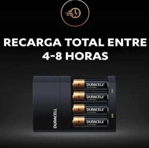 Imagem de Carregador De Pilhas Aa/aaa Duracell C/4 Pilhas Aa