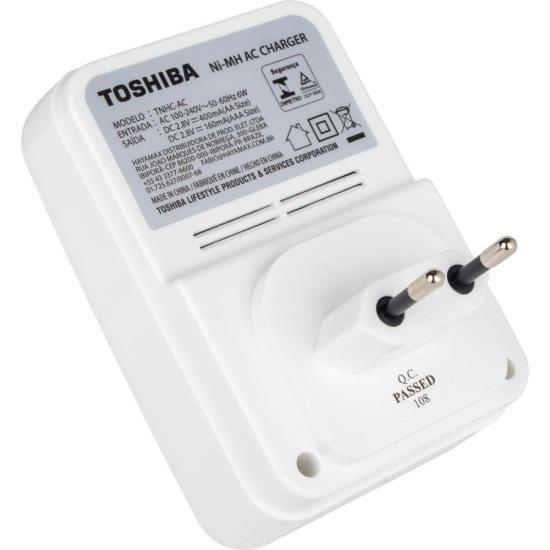 Imagem de Carregador de Pilhas TNHC-6GAE4 CB (C/4 Pilhas AA 2600mAh) Toshiba