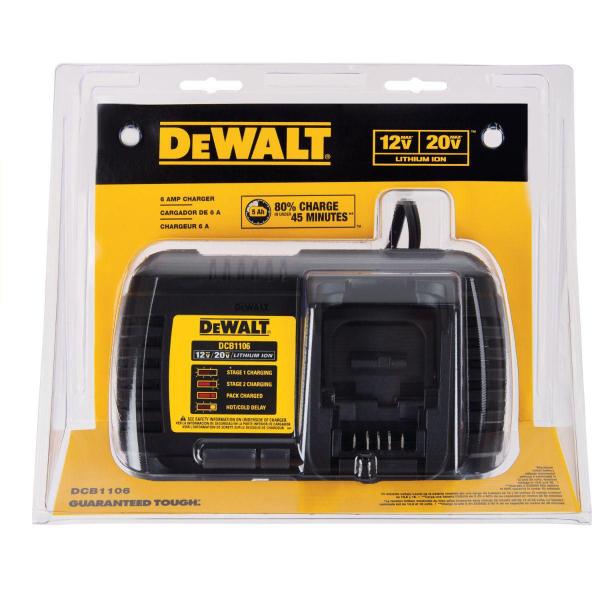 Imagem de Carregador Dewalt Dcb1106 12V A 20V 220V