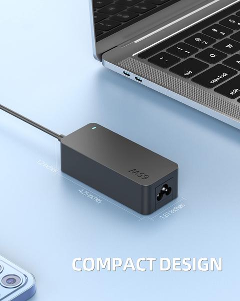 Imagem de Carregador Dexpt USB C 65W 45W para Lenovo ThinkPad X1 Carbon