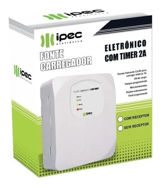 Imagem de Carregador Eletrônico Com Timer Rx Com Receptor - Ipec 1425