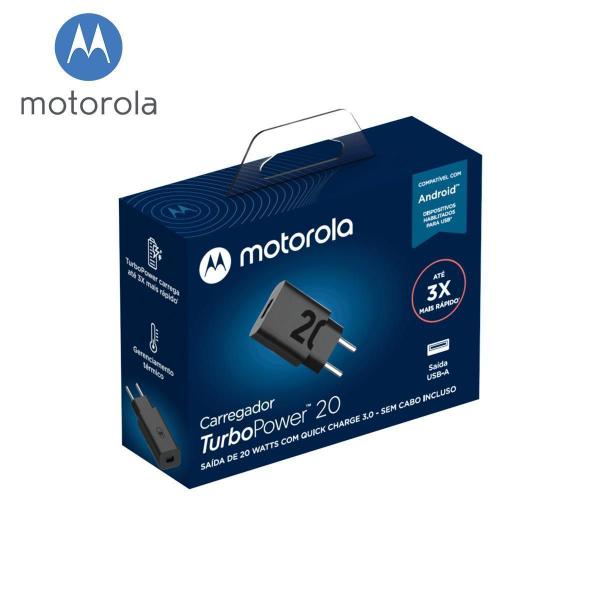 Imagem de Carregador Fonte Motorola Turbo Power 20W