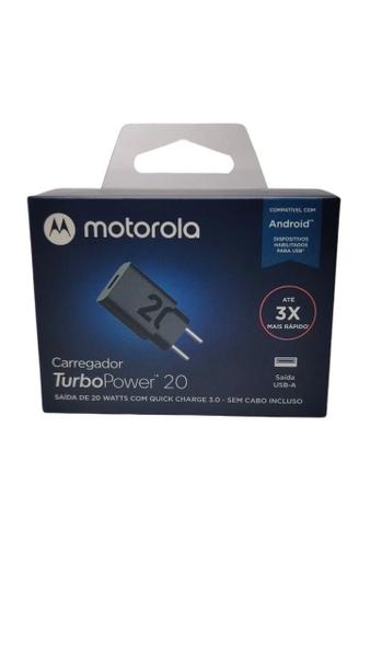 Imagem de Carregador Fonte Turbo 20W - Autorizada Motorola