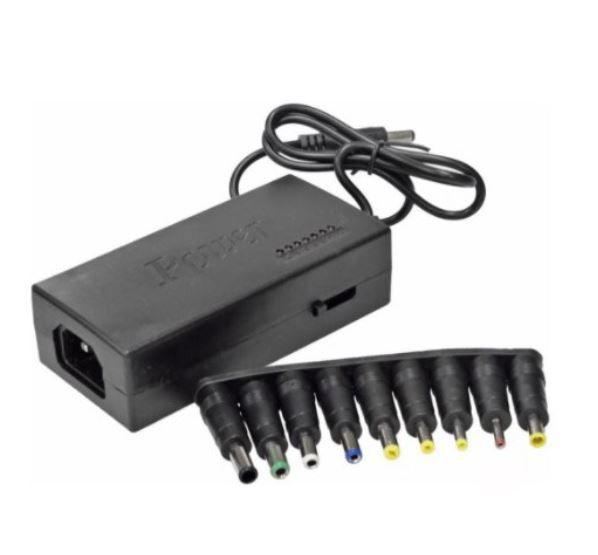 Imagem de Carregador Fonte Universal Notebook Ou Para Computador com 9 Adaptador Conectores Bivolt 12 a 24 Watts