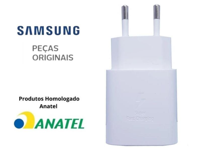 Imagem de Carregador Galaxy A71 original turbo 25w samsung COD.GH44-03134A