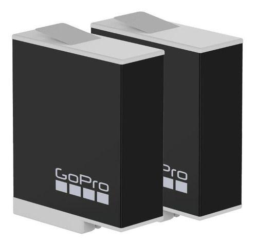 Carregador gopro duplo com 2 baterias enduro hero9/10/11/12 addbd-211 Imagem de Carregador gopro duplo com 2 baterias enduro hero9/10/11/12 addbd-211