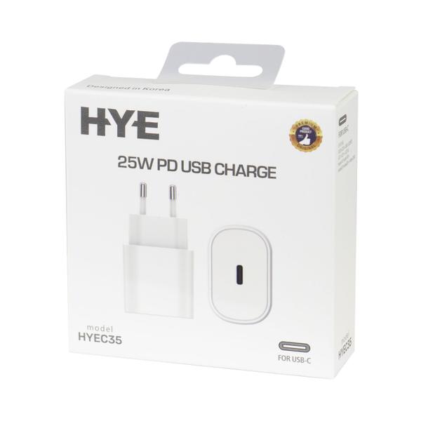 Imagem de Carregador Hye HYEC35 - 25W - USB Tipo C - Branco