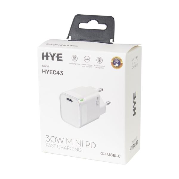 Imagem de Carregador Hye HYEC43 - 30W - USB Tipo C - Branco