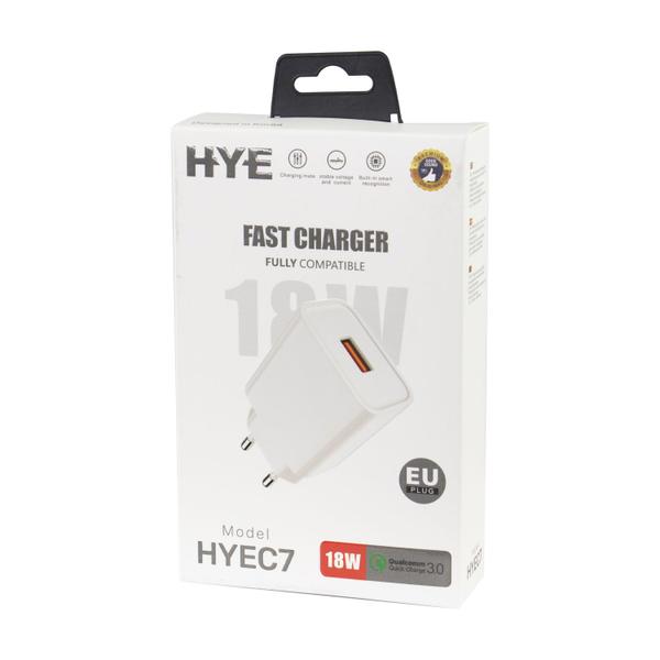 Imagem de Carregador Hye HYEC7 - 18W - USB - Branco