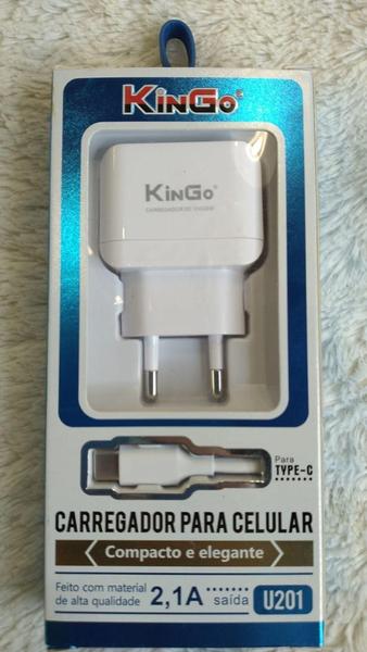 Imagem de Carregador KINGO 2.1mAh modelo:U201 V8