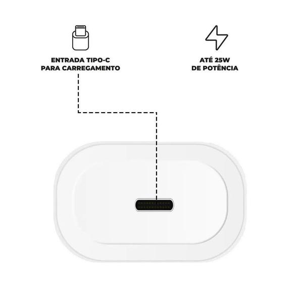 Imagem de Carregador Marca Plus Para Samsung 25w Turbo S22 S21 S20 Plus Ultra