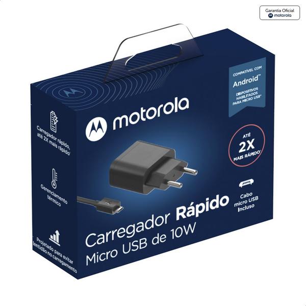 Imagem de Carregador Motorola Moto C Plus XT1726 Micro USB Original 10W