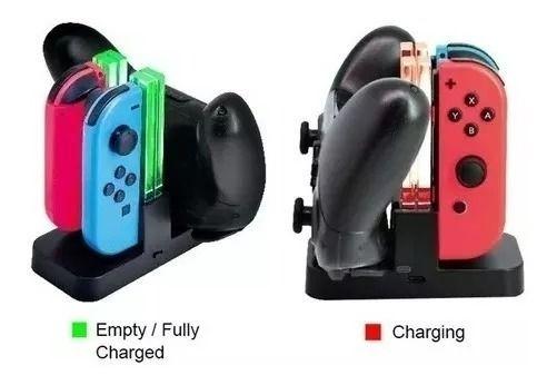 Imagem de Carregador Ni tendo Switch Para Controle Pro Joy-con Dock