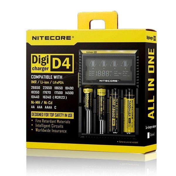 Imagem de Carregador Nitecore D4 - Pilhas E Baterias Recarregave